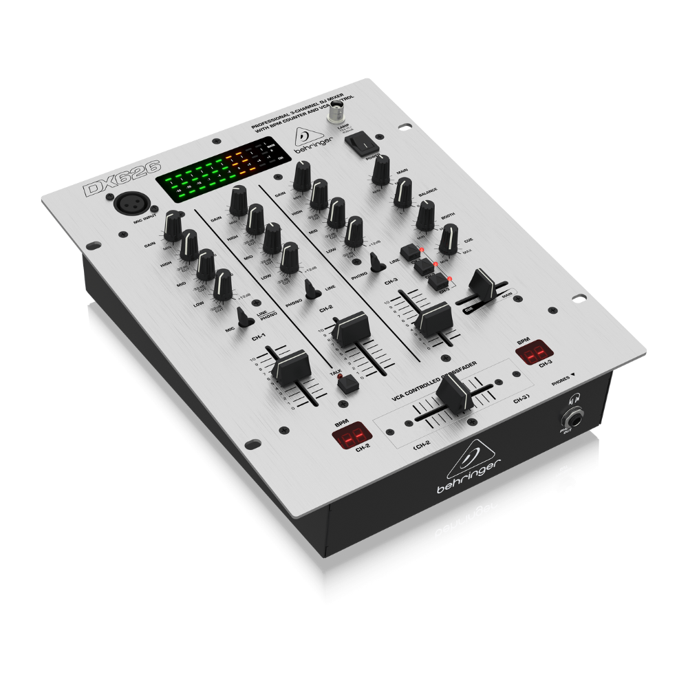 Behringer DX626 3-kanaals DJ-mixer afbeelding