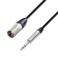 Adam Hall 5 Star BMV 0150 verloopkabel XLR male naar Jack TRS 1,5 m 5 Star BMV 0150 verloopkabel XLR male naar Jack TRS 1,5 m