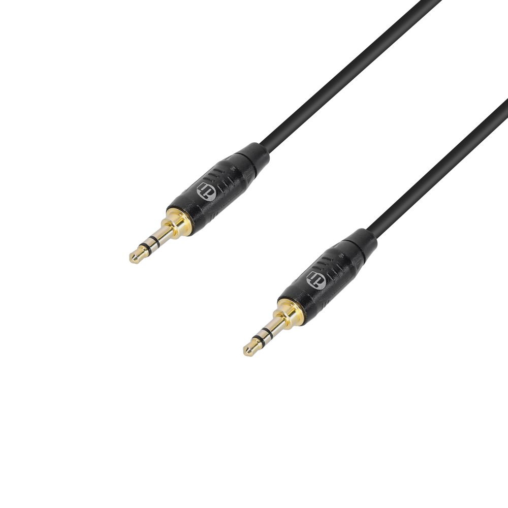 Adam Hall 4 Star BWW 0300 gebalanceerde mini-jack TRS kabel 3,0 m afbeelding