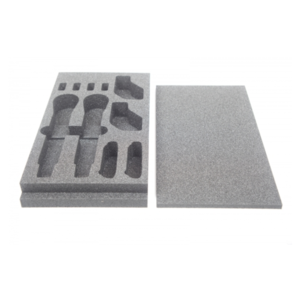 Inlay-shop 2U Schuim inlay set voor 2x Shure SLX-D