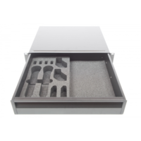 2U Schuim inlay set voor 2x Shure SLX-D