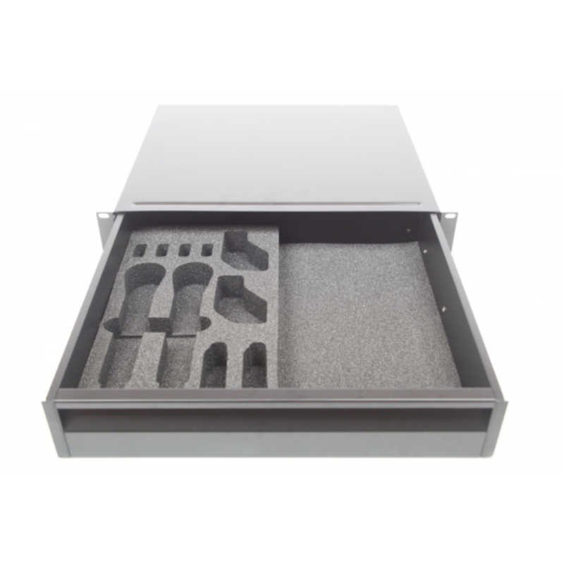 2U Schuim inlay set voor 2x Shure SLX-D