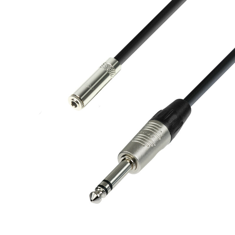 4 Star BYV 0600 Mini-jack TRS female naar Jack TRS male 6m