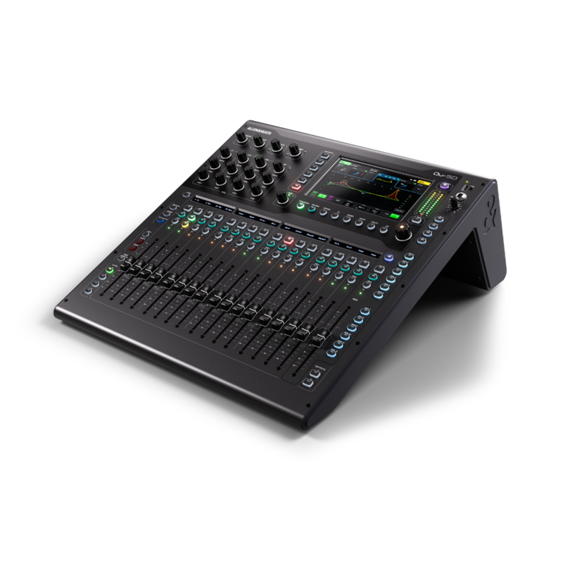 QU-5D Digitale mixer 16x16 Dante-interface