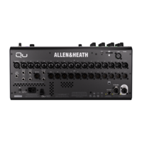 QU-5D Digitale mixer 16x16 Dante-interface