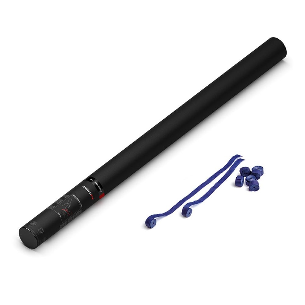 MagicFX Handheld Streamer Cannon 80cm donkerblauw afbeelding