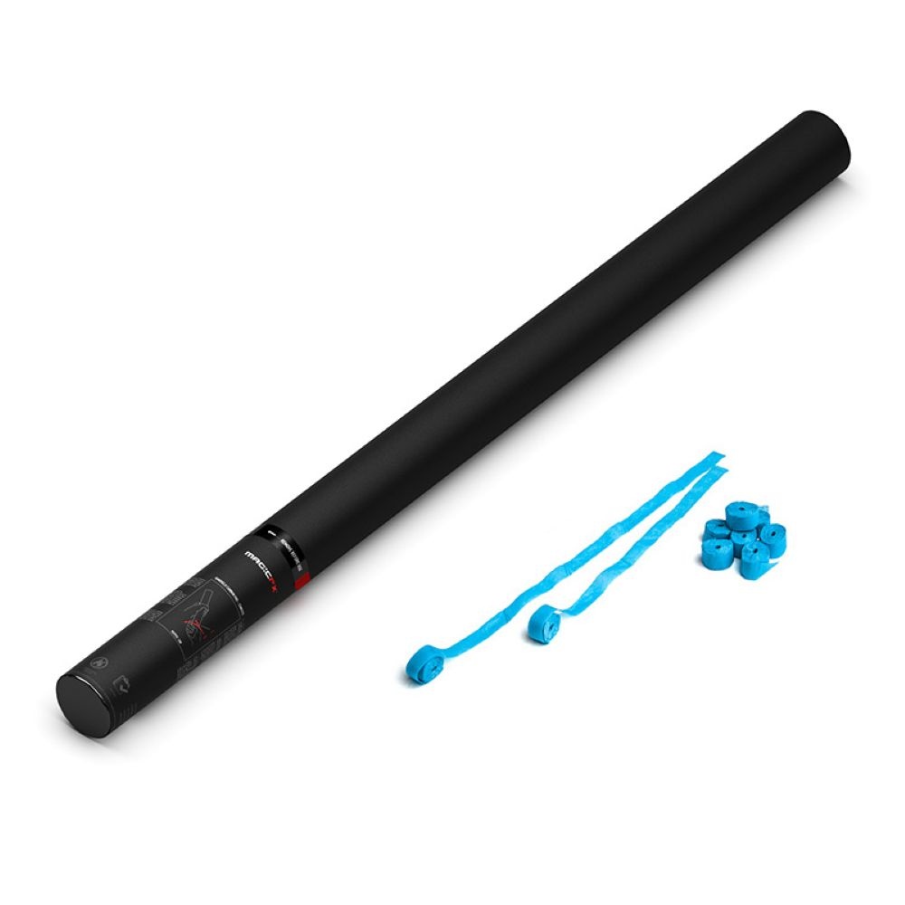 MagicFX Handheld Streamer Cannon 80cm lichtblauw afbeelding