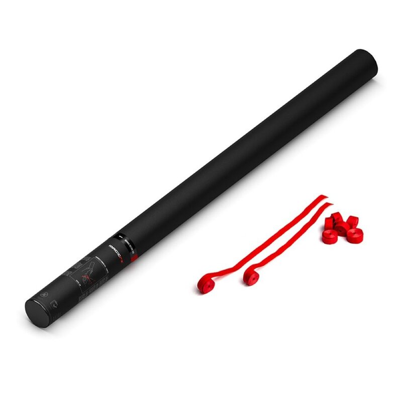 MagicFX Handheld Streamer Cannon 80 cm rood Handheld Streamer Cannon 80 cm rood