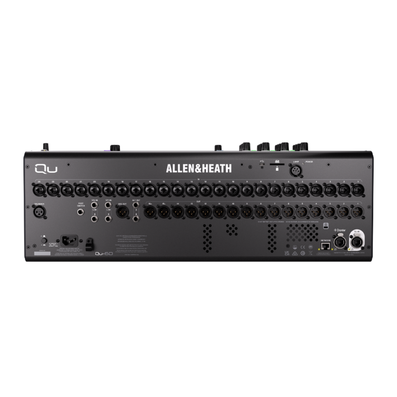 Allen & Heath QU-6D Digitale mixer 16x16 Dante-interface QU-6D Digitale mixer 16x16 Dante-interface