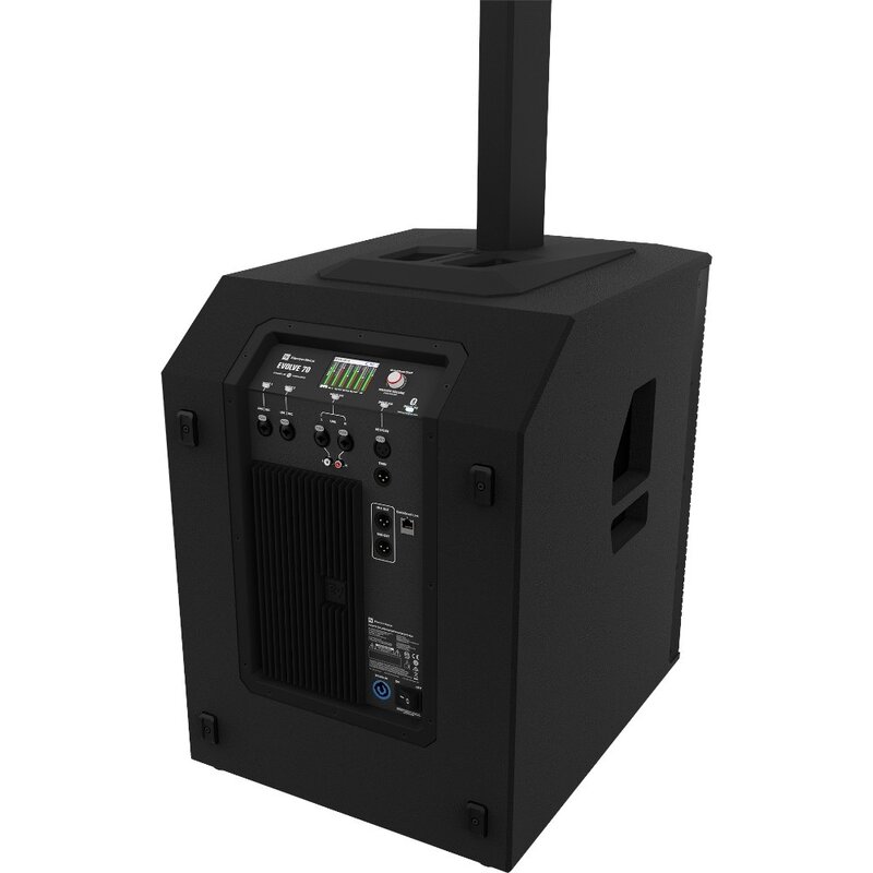 EVOLVE 70 actief PA systeem zwart