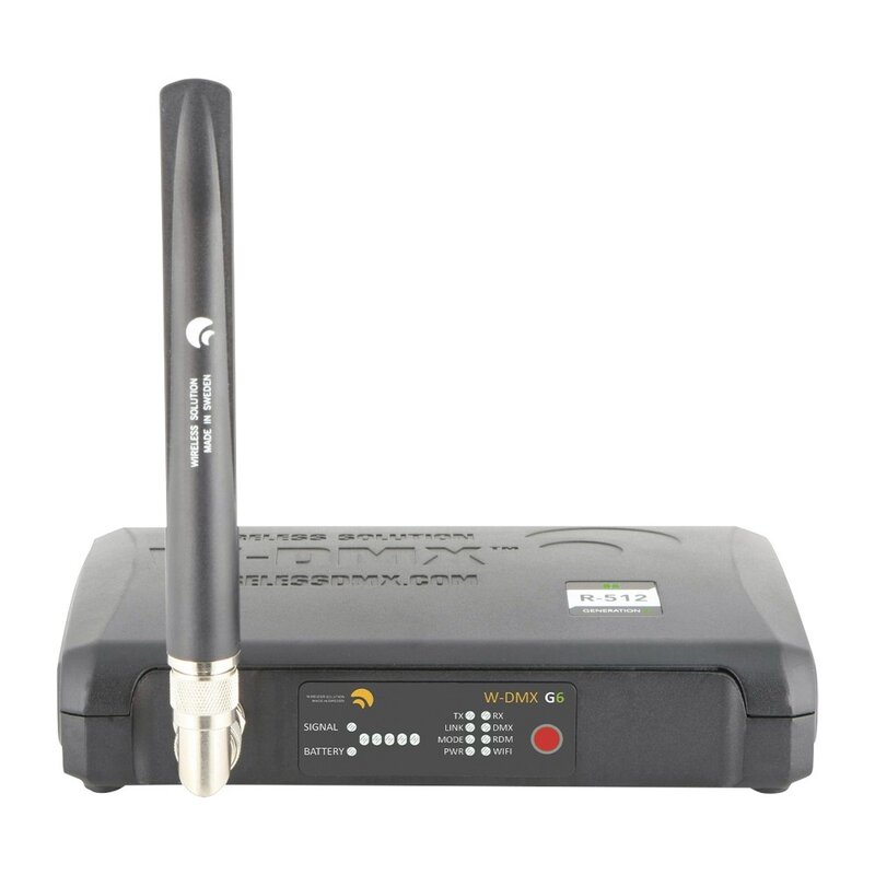 Wireless Solution Blackbox R-512 G6 draadloze DMX-ontvanger 2,4 GHz Blackbox R-512 G6 draadloze DMX-ontvanger 2,4 GHz