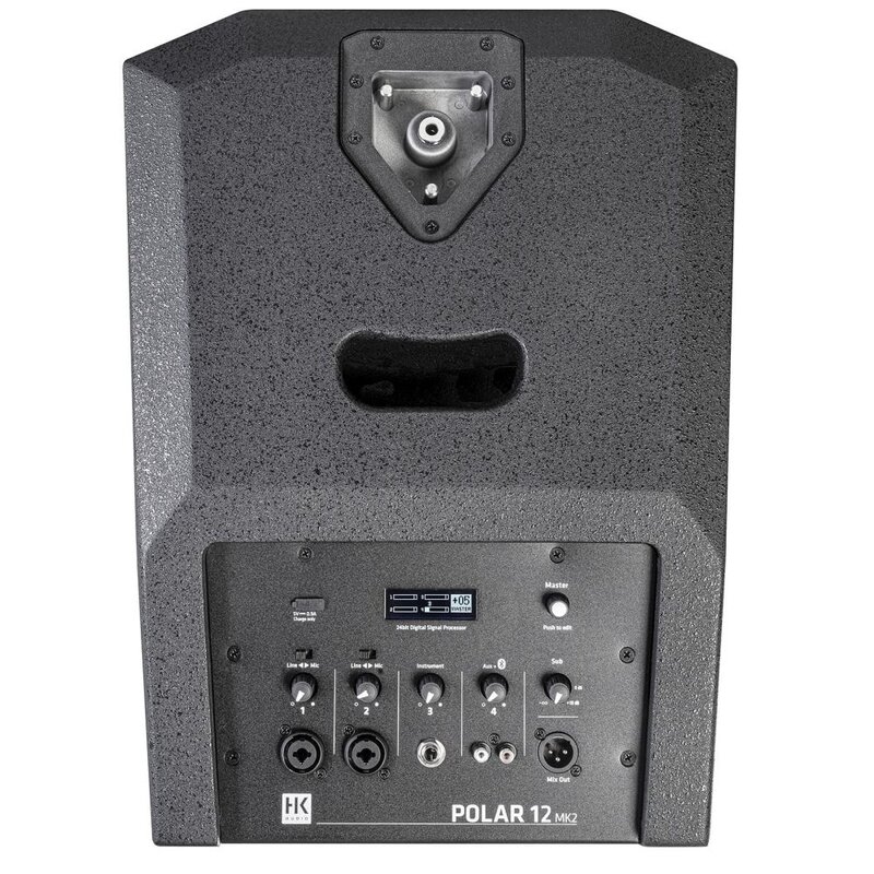 Polar 12 MK2 zwart actief PA systeem