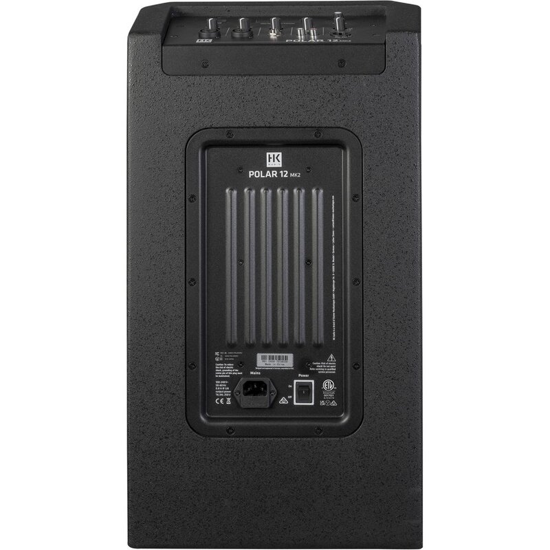 Polar 12 MK2 zwart actief PA systeem