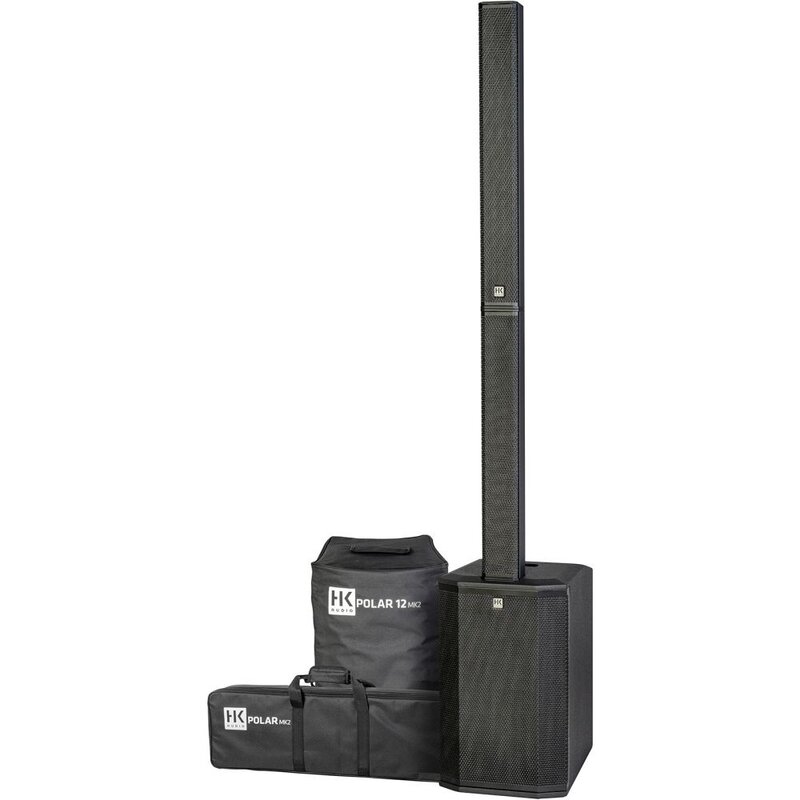 Polar 12 MK2 zwart actief PA systeem