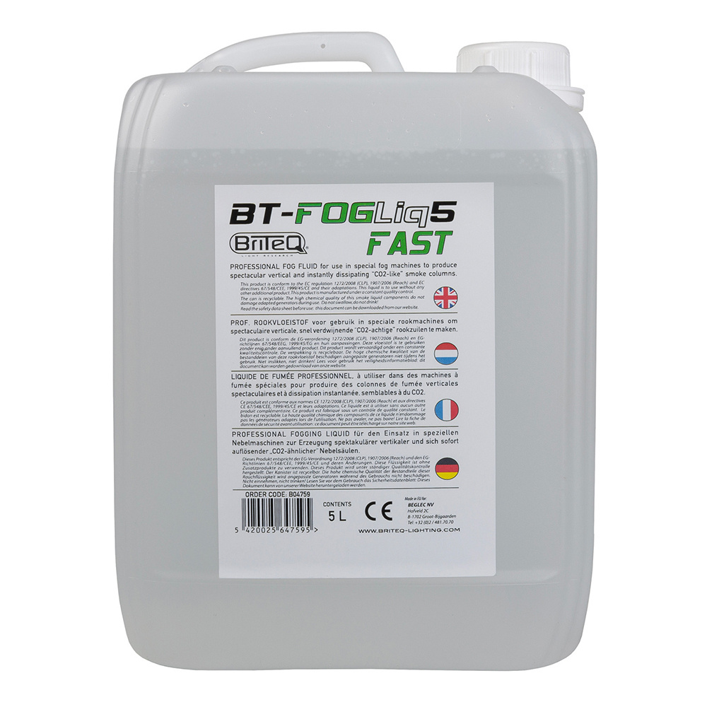 Briteq BT-FOGLIQ5 FAST rookvloeistof 5L afbeelding