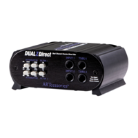 DualZDirect 2-kanaals passieve DI-box