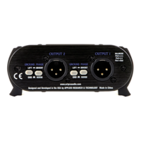 DualZDirect 2-kanaals passieve DI-box