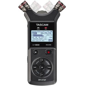 Tascam DR-07XP Portable recorder en audio interface