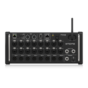 Midas MR18 18-kanaals digitale mixer voor tablets Midas MR18 18-kanaals digitale mixer voor tablets
