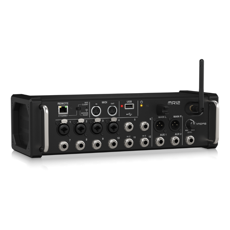 MR12 12-kanaals digitale mixer voor tablets