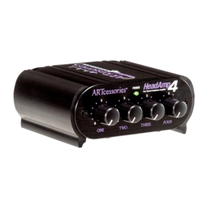 ART HeadAmp 4 4-kanaals hoofdtelefoonversterker