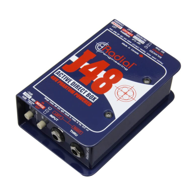 J48-MK2 Actieve DI-box