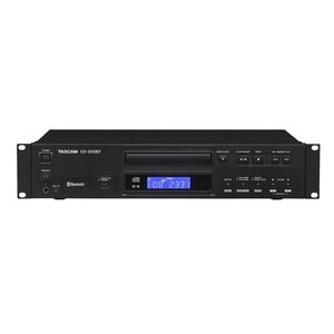Tascam CD-200BT rack-mount CD-speler met Bluetooth Tascam CD-200BT rack-mount CD-speler met Bluetooth