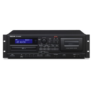 Tascam CD-A580 V2 alles-in-één audioplayer en recorder Tascam CD-A580 V2 alles-in-één audioplayer en recorder