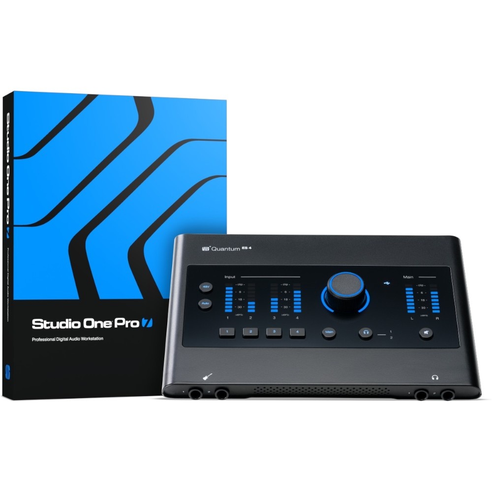 PreSonus Quantum ES 4 USB-C audio interface afbeelding