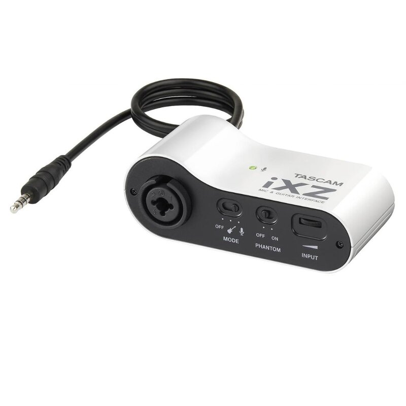 Tascam iXZ Microfoon & gitaar interface iXZ Microfoon & gitaar interface