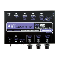 ProMix 3-kanaals microfoonmixer