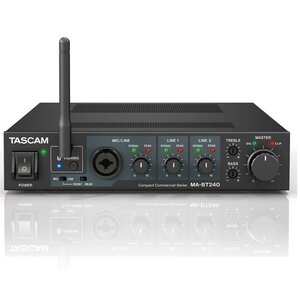 Tascam MA-BT240 Mixer en versterker Tascam MA-BT240 Mixer en versterker