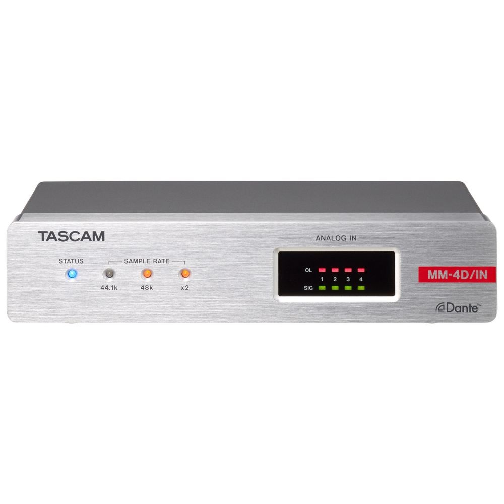 Tascam MM-4D-IN-X Dante converter afbeelding