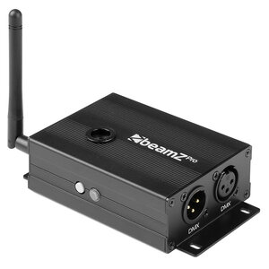 BeamZ WTR10 draadloze DMX-zender en -ontvanger BeamZ WTR10 draadloze DMX-zender en -ontvanger
