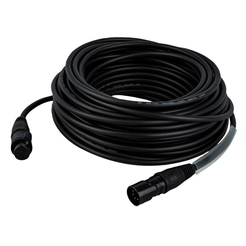FLR75 IP65 XLR DMX kabel 5-polig 20 m