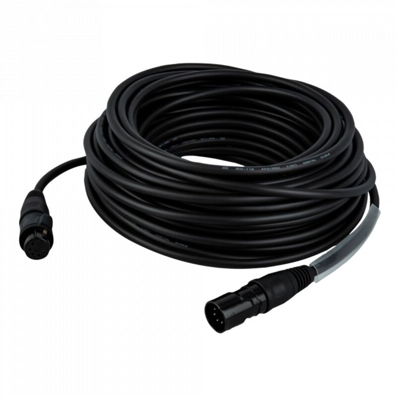FLR75 IP65 XLR DMX kabel 5-polig 15 m