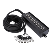 3 STAR Multicore 8-kanaals multikabel 10 m
