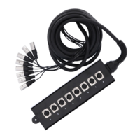 3 STAR Multicore 8-kanaals multikabel 10 m