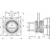 EXPO CANNON 37x 10W CREE LED projector