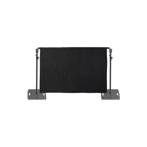 PAD C B 2 Molton gordijn voor Pipe & Drape systeem