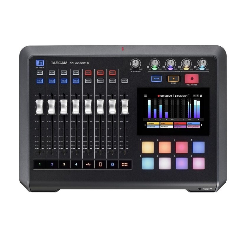 Tascam Mixcast 4 Podcast mixer Mixcast 4 Podcast mixer