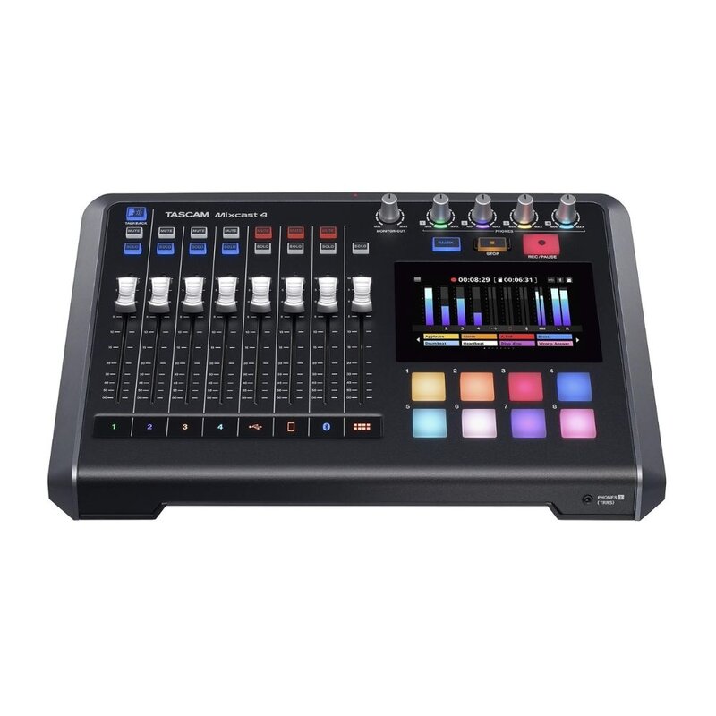Tascam Mixcast 4 Podcast mixer Mixcast 4 Podcast mixer
