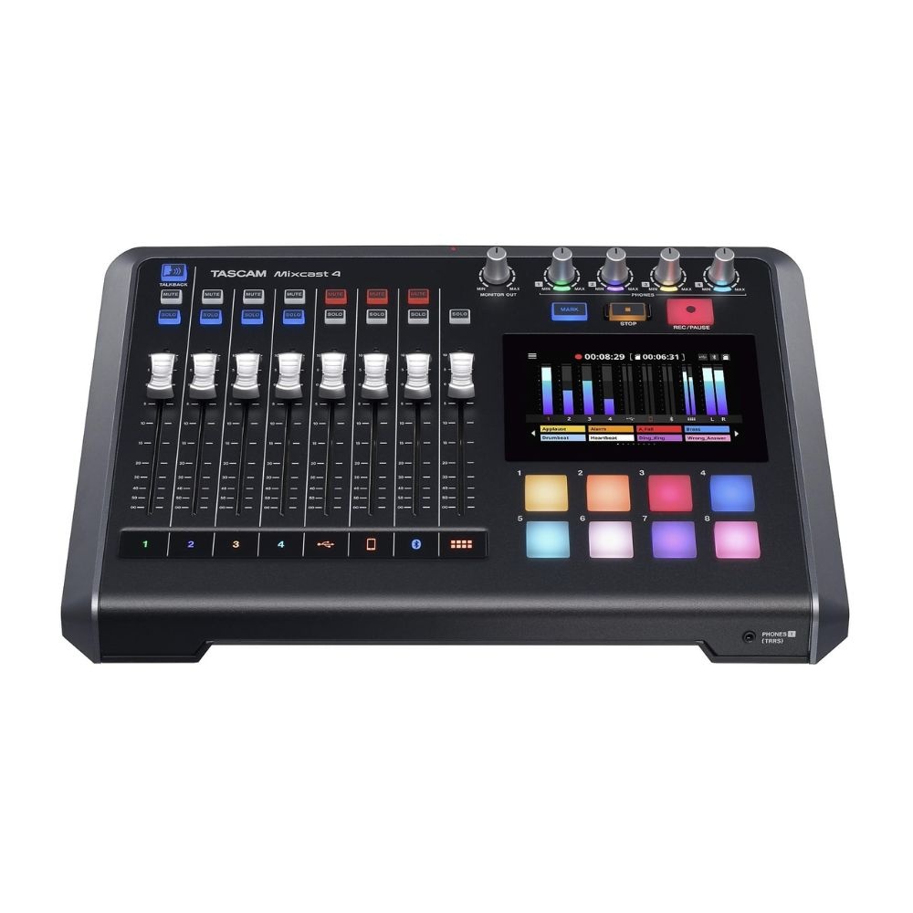 Tascam Mixcast 4 Podcast mixer afbeelding