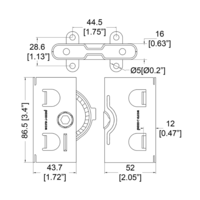9290F Paneelsluiting female