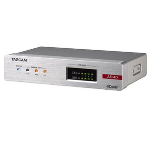 Tascam AE-4D AES/EBU Dante converter Tascam AE-4D AES/EBU Dante converter