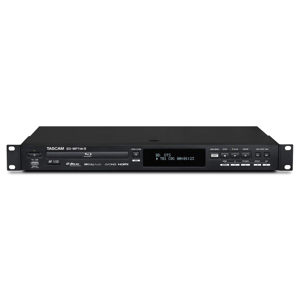 Tascam BD-MP1MKII Blu-ray en mediaspeler afbeelding