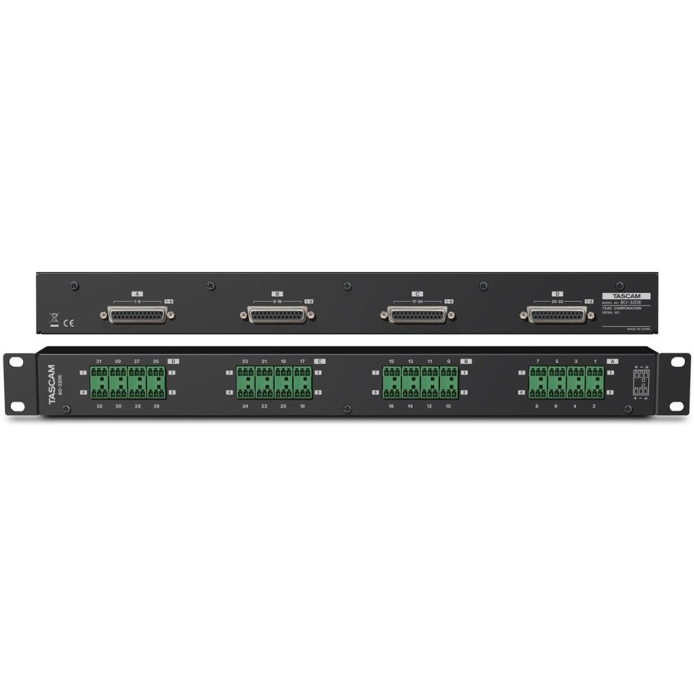 Tascam BO-32DE 32-kanaals breakoutbox afbeelding