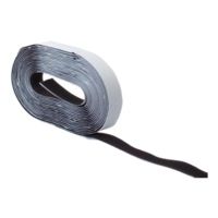 Velcro Klittenband zelfklevend 2 cm x 25 m zwart