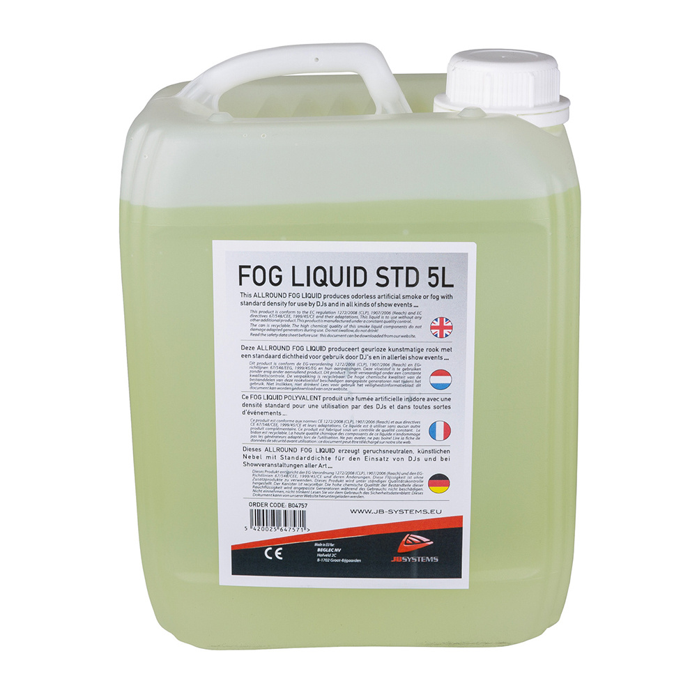 JB Systems FOG LIQUID STD allround rookvloeistof 5L afbeelding