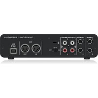 Behringer U-Phoria UMC204HD USB Audio-interface U-Phoria UMC204HD USB Audio-interface